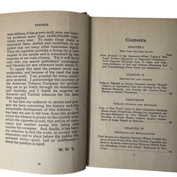 The Story Of The Cigarette William W. Young 1916 D. Appleton & Co Illustrated HC - Picture 5 of 16